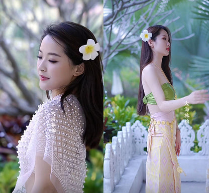 ヘアクリップ 同色2個セット レディース ヘアアクセサリー フラワー お花 商品画像3