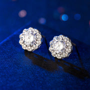 ピアス スタッドピアス 両耳用 アクセサリー レディース 女性 婦人 ラインストーン 花 フラワー 上品 かわいい おしゃれ ギフト プレゼント 贈り物 ファッション雑貨