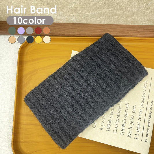 ヘアバンド ヘッドバンド ニット ヘアアクセサリー レディース 女性 商品画像