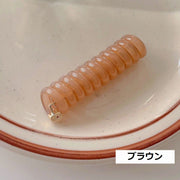 コイルポニー コイルアップポニー レディース 女性用 アクセサリー スプリング スパイラル まとめ髪 髪留め おしゃれ ブラック ブラウン