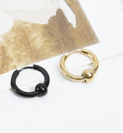 フープピアス リングピアス 単品 レディース メンズ アクセサリー 片耳用 サークル 輪っか ユニセックス シルバーカラー ゴールドカラー ブラック ブルー 8ｍｍ 10mm 12mm 14mm 16mm 18mm 20mm