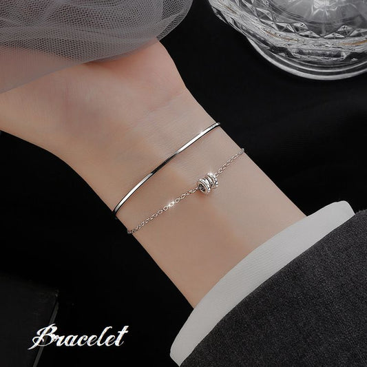 ブレスレット レディース 女性 アクセサリー リング 2連 商品画像