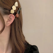 ヘアクリップ レディース 女性 婦人 ヘアアクセサリー 髪飾り ストーン かわいい おしゃれ お出かけ まとめ髪 くちばしクリップ ワニクリップ