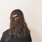 ヘアクリップ レディース 女性 婦人 ヘアアクセサリー 髪飾り ストーン かわいい おしゃれ お出かけ まとめ髪 くちばしクリップ ワニクリップ
