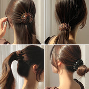 ヘアクリップ ヘアリング 髪留め 髪飾り ヘアアクセサリー レディース 女性 ヘアアレンジ まとめ髪 シンプル おしゃれ かわいい ファッション小物