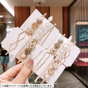ヘアピン 3点セット レディース ヘアアクセサリー 髪飾り 髪留め ヘアアレンジ フェイクパール ゴールドカラー 可愛い おしゃれ 女性 女子 女の子 お出掛け 誕生日 プレゼント