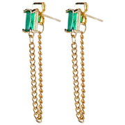 ピアス スタッドピアス ロングピアス チェーンピアス バックキャッチ レディース 女性 アクセサリー 揺れる ラインストーン キラキラ シンプル 上品 きれいめ お洒落 おしゃれ かわいい 普段使い パーティ お出かけ 耳飾り ギフト プレゼント 婦人用