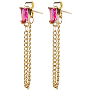 ピアス スタッドピアス ロングピアス チェーンピアス バックキャッチ レディース 女性 アクセサリー 揺れる ラインストーン キラキラ シンプル 上品 きれいめ お洒落 おしゃれ かわいい 普段使い パーティ お出かけ 耳飾り ギフト プレゼント 婦人用