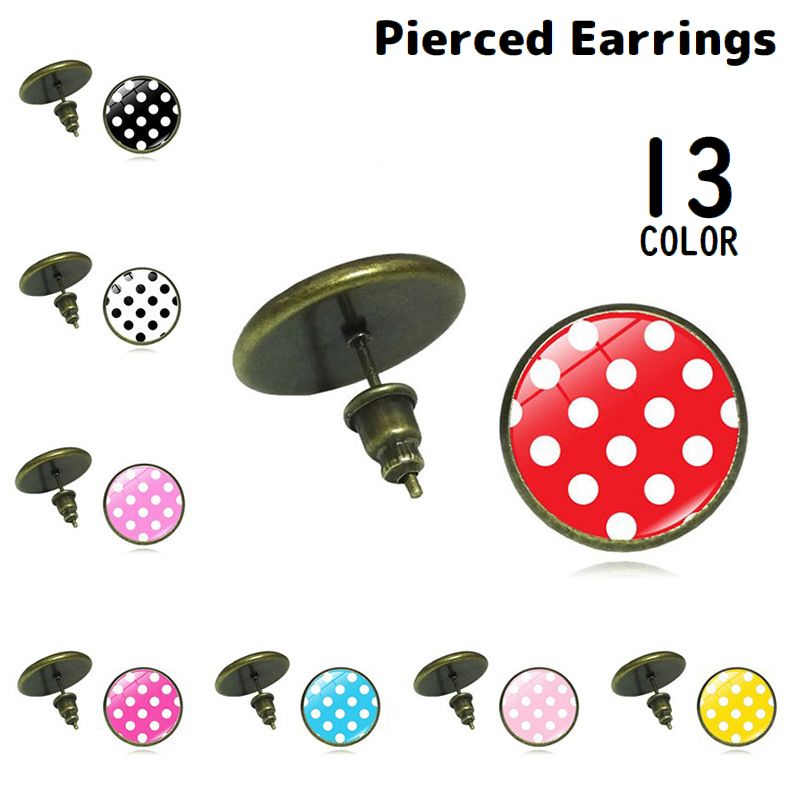 スタッドピアス レディース アクセサリー 円形 丸型 ラウンド 商品画像
