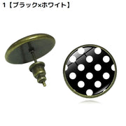 スタッドピアス レディース アクセサリー 円形 丸型 ラウンド サークル ドット 水玉模様 可愛い おしゃれ プレゼント ギフト