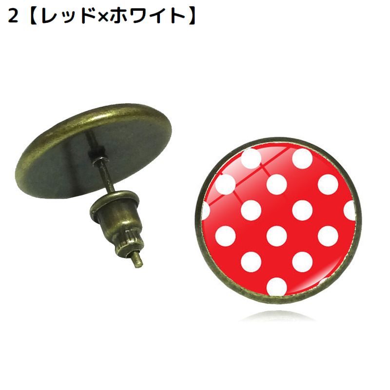 スタッドピアス レディース アクセサリー 円形 丸型 ラウンド 商品画像5