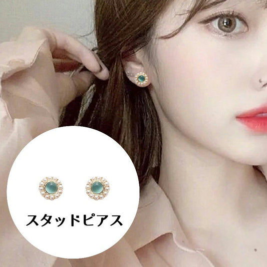 スタッドピアス アクセサリー レディース 女性用 ファッション小物 フェイクパール 商品画像