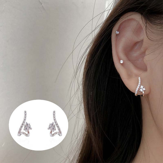 ピアス スタッドピアス レディース 女性用 アクセサリー ラインストーン 商品画像