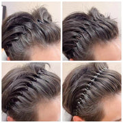 カチューシャ レディース メンズ ユニセックス ヘアアクセサリー 髪飾り オールバック 髪留め 前髪 洗顔 細め 波型 ウェーブ 単色 シンプル