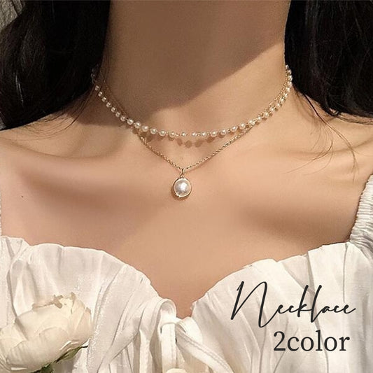 ネックレス 2連 アクセサリー レディース 女性 婦人 商品画像