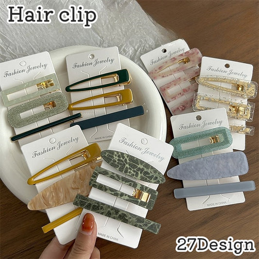 ヘアクリップ 3点セット レディース 女性 女子 女の子 商品画像