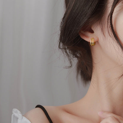 ピアス フープピアス レディース 女性用 アクセサリー 3連 商品画像3
