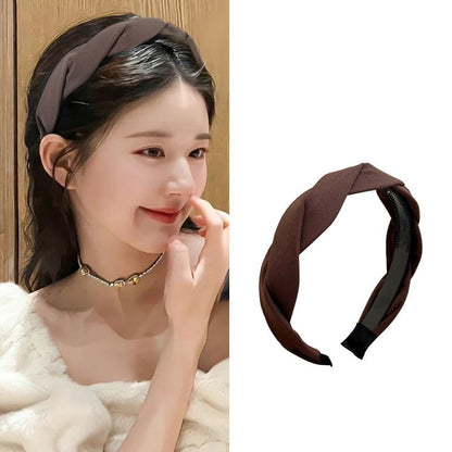 カチューシャ レディース ヘアアクセサリー 髪飾り 髪留め 布製 商品画像5