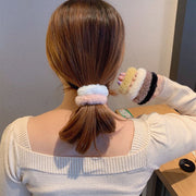 ヘアゴム レディース 3個セット ファー シュシュ もこもこ モコモコ もふもふ ファーヘアゴム おしゃれ フェイクファー ヘアアクセサリー ふわふわ 可愛い