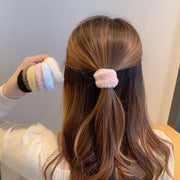 ヘアゴム レディース 3個セット ファー シュシュ もこもこ モコモコ もふもふ ファーヘアゴム おしゃれ フェイクファー ヘアアクセサリー ふわふわ 可愛い