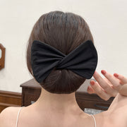 デフトバン シニヨンメーカー お団子メーカー 女性用 ヘアアクセサリー 髪飾り ワイヤー入り リボン 簡単ヘアアレンジ まとめ髪