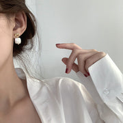 ピアス アクセサリー レディース 女性 女の子 ジュエリー 小物 スクエア 結び 四角 上品 おしゃれ シンプル かわいい お出かけ ギフト プレゼント