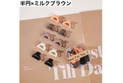 ミニバンスクリップ ヘアクリップ 10個セット ヘアアクセサリー レディース 小さめ プチ 髪留め 髪飾り ヘアアレンジ 前髪 大人可愛い お出かけ デイリー おしゃれ かわいい ギフト プレゼント 贈り物 女子 女の子 女性用