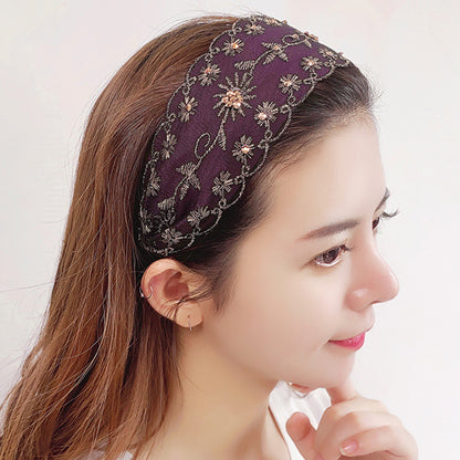 カチューシャ ワイド 幅広 レディース ヘアアクセサリー ヘッドアクセサリー 商品画像2