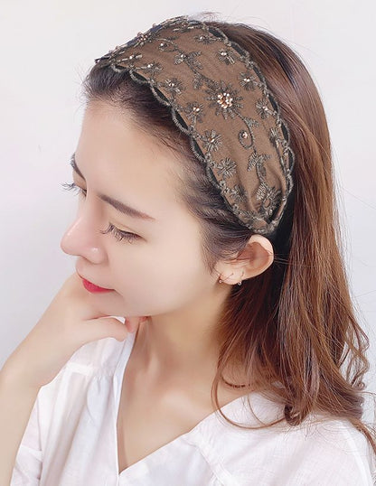 カチューシャ ワイド 幅広 レディース ヘアアクセサリー ヘッドアクセサリー 商品画像4