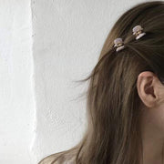 ヘアクリップ バンスクリップ ミニ 小ぶり ヘアアクセサリー レディース リボン ヘアアレンジ 前髪 髪飾り 髪留め カラバリ豊富 かわいい おしゃれ 綺麗 簡単 ファッション小物 女性用 婦人用