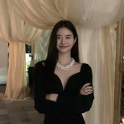 ネックレス レディース 4連 フェイクパール パール調 上品 フォーマル きれいめ おしゃれ かわいい 女性 婦人 結婚式 パーティー