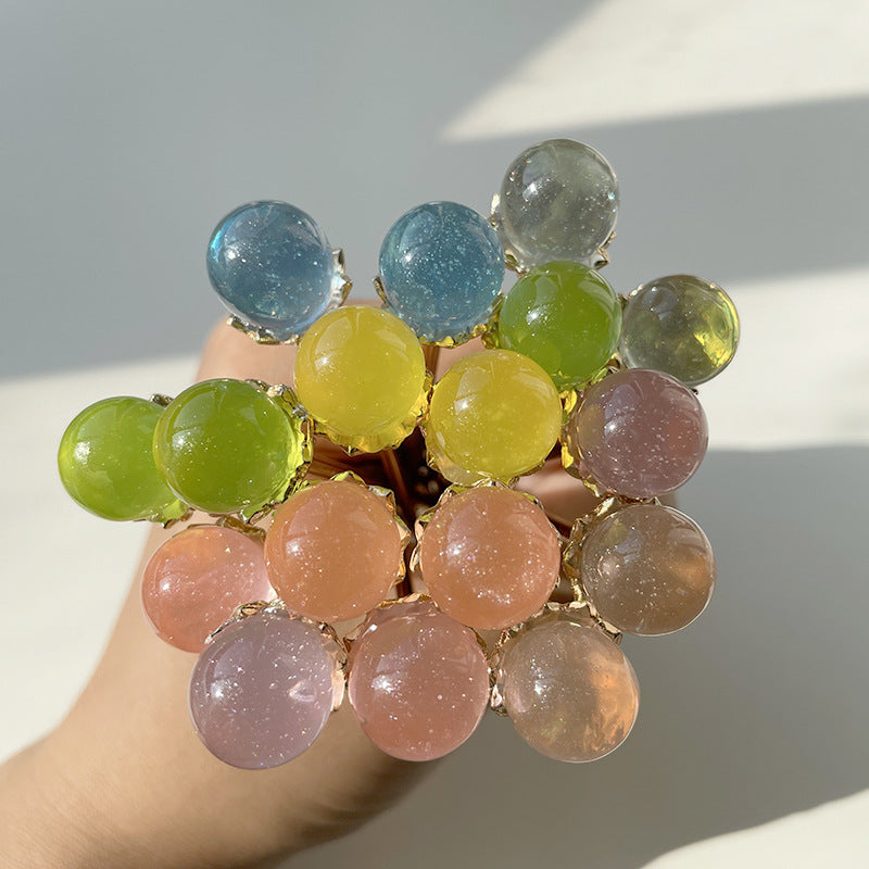 かんざし レディース ヘアアクセサリー 簪 キラキラ 星空 商品画像3