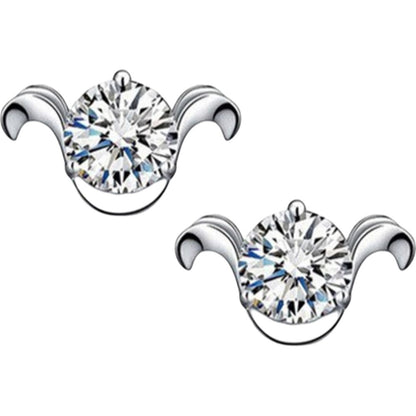 ピアス スタッドピアス 十二星座 レディース アクセサリー ラインストーン 牡羊座 バリエーション画像