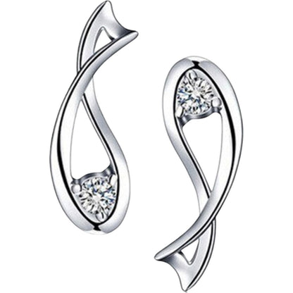 ピアス スタッドピアス 十二星座 レディース アクセサリー ラインストーン 魚座 バリエーション画像