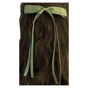 ヘアクリップ くちばしクリップ 単品 1個 レディース 女性 女子 女の子 ヘアアクセサリー 髪飾り 髪留め リボン ヘアアレンジ 三つ編み キュート フェミニン かわいい お洒落 シンプル フォーマル お呼ばれ 上品 無地 単色