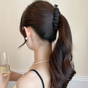 バナナクリップ 単品 ヘアクリップ レディース 女性 婦人 ヘアアクセサリー 髪留め 髪飾り ヘアアレンジ まとめ髪 ポニーテール 無地 単色 シンプル かわいい おしゃれ