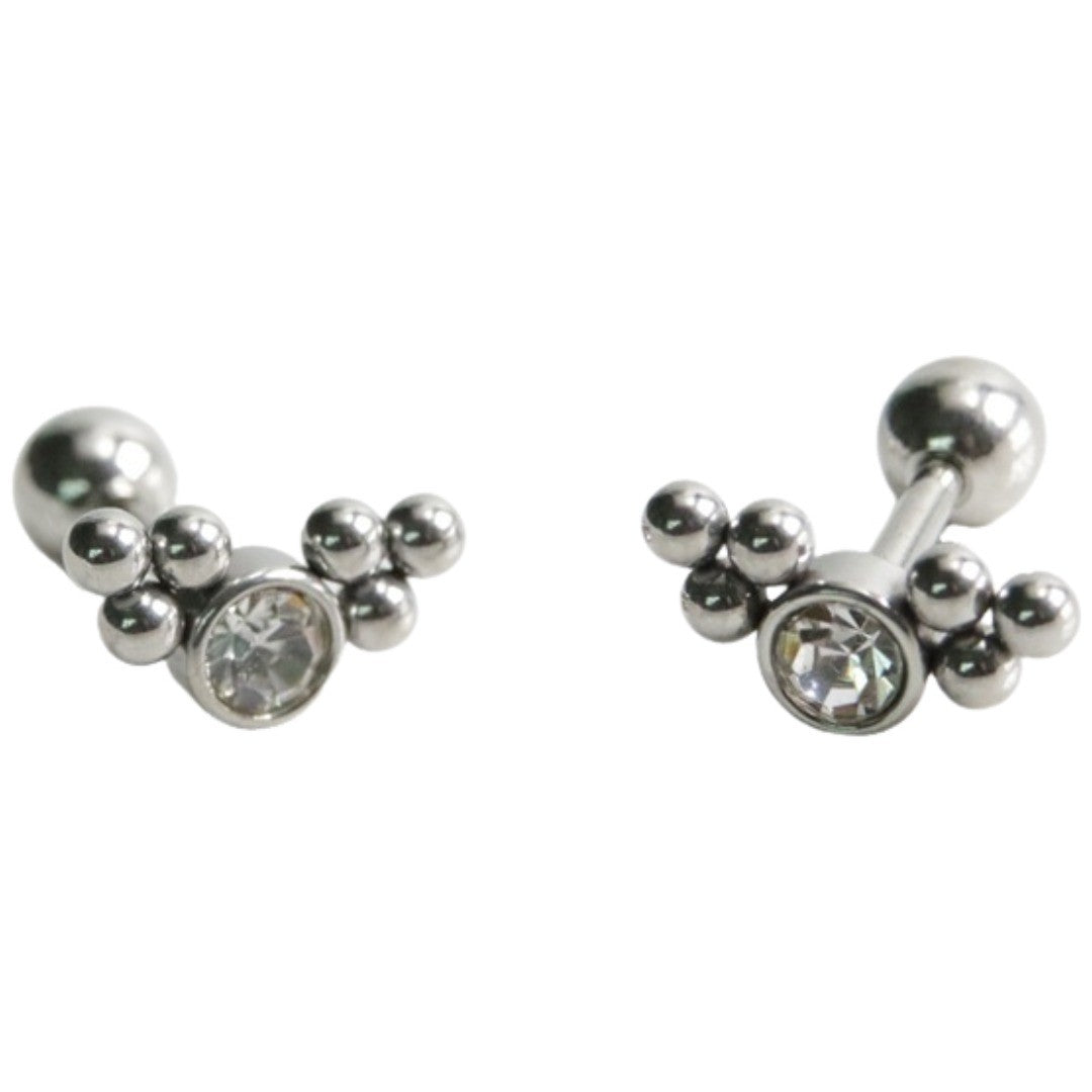 ボディピアス ストレートバーベル 単品 1個 レディース メンズ ユニセックス アクセサリー 軟骨 耳たぶ イヤーロブ ヘリックス トラガス セカンドピアス 女性 男性 婦人 紳士 ファッション小物 プレゼント ギフト