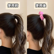 ヘアゴム 3個セット 髪ゴム 太め レディース 女性 ガールズ 女の子 ヘアアクセサリー 無地 シンプル 結び目 ポニーテール まとめ髪 髪飾り ヘアアレンジ おしゃれ かわいい お出かけ 普段使い ファッション小物