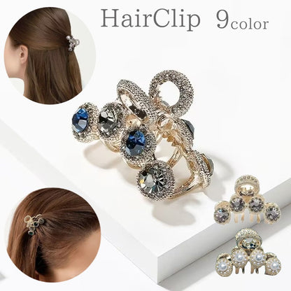バンスクリップ ヘアクリップ ミニクリップ レディース 女性 ヘアアクセサリー 商品画像