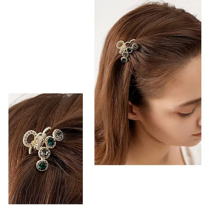バンスクリップ ヘアクリップ ミニクリップ レディース 女性 ヘアアクセサリー 商品画像3
