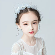 ヘッドドレス ヘアアクセサリー ティアラ ヘアアレンジ お団子 おだんご 髪飾り ピアノ発表会 バレエ まとめ髪 キッズ 子ども レディース 花 髪飾り カチューシャ フラワー お花 華やか 結婚式 パーティー お呼ばれ ホワイト レッド