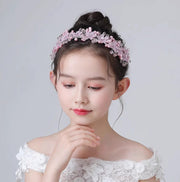 ヘッドドレス ヘアアクセサリー ティアラ ヘアアレンジ お団子 おだんご 髪飾り ピアノ発表会 バレエ まとめ髪 キッズ 子ども レディース 花 髪飾り カチューシャ フラワー お花 華やか 結婚式 パーティー お呼ばれ ホワイト レッド