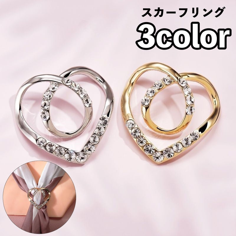 スカーフリング スカーフ留め レディース 女性 アクセサリー ストール留め 商品画像