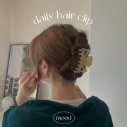 バンスクリップ ヘアクリップ 韓国 レディース シンプル おしゃれ 可愛い トレンド カチモリ ヘアアクセサリー 韓国っぽ まとめ髪 髪飾り デイリーヘアクリップ