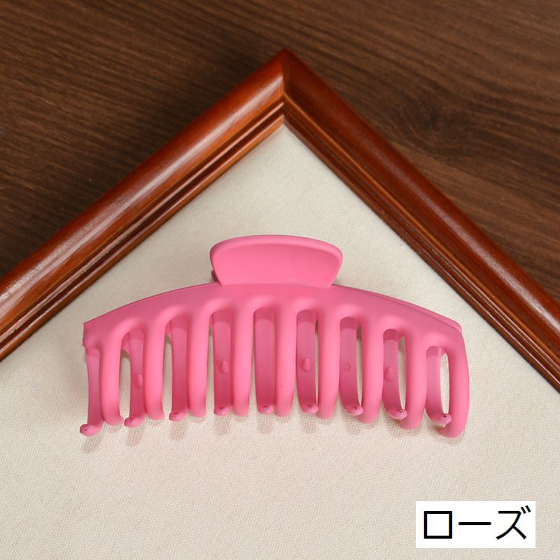 ヘアクリップ バンスクリップ レディース ヘアアクセサリー 髪留め 髪飾り 商品画像5