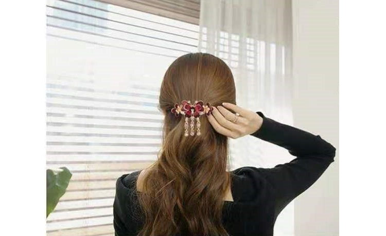 ヘアクリップ ヘアアクセサリー レディース 髪留め 髪飾り ヘアアレンジ 商品画像4
