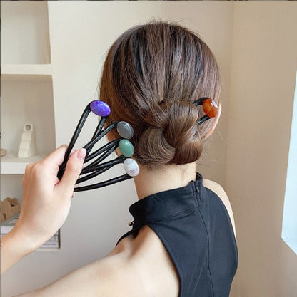 U字かんざし U字簪 Uコーム レディース 女性 ヘアアクセサリー 商品画像3
