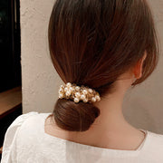 ヘアゴム 髪ゴム 単品 レディース ヘアアクセサリー 髪留め 髪飾り まとめ髪 フェイクパール ラインストーン ヘアアレンジ 女性 キッズ 女の子 子供 派手 可愛い おしゃれ ポニーテール ロングヘア セミロング 普段使い デイリー 外出 お出掛け