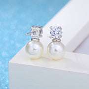 ピアス レディース アクセサリー 女性用 スタッドピアス フェイクパール ラインストーン きれいめ 上品 おしゃれ ギフト プレゼント