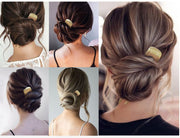 かんざし 簪 U字型 Uピン レディース ヘアアクセサリー 髪飾り まとめ髪 髪留め ヘアアレンジ 挿すだけ 簡単 女性 婦人 シンプル おしゃれ お団子 和装